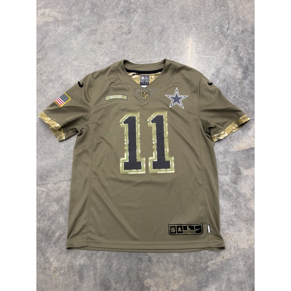 Dallas Cowboys Micah Parsons Nike Jersey Mens Salute To Service Large #11 Green
